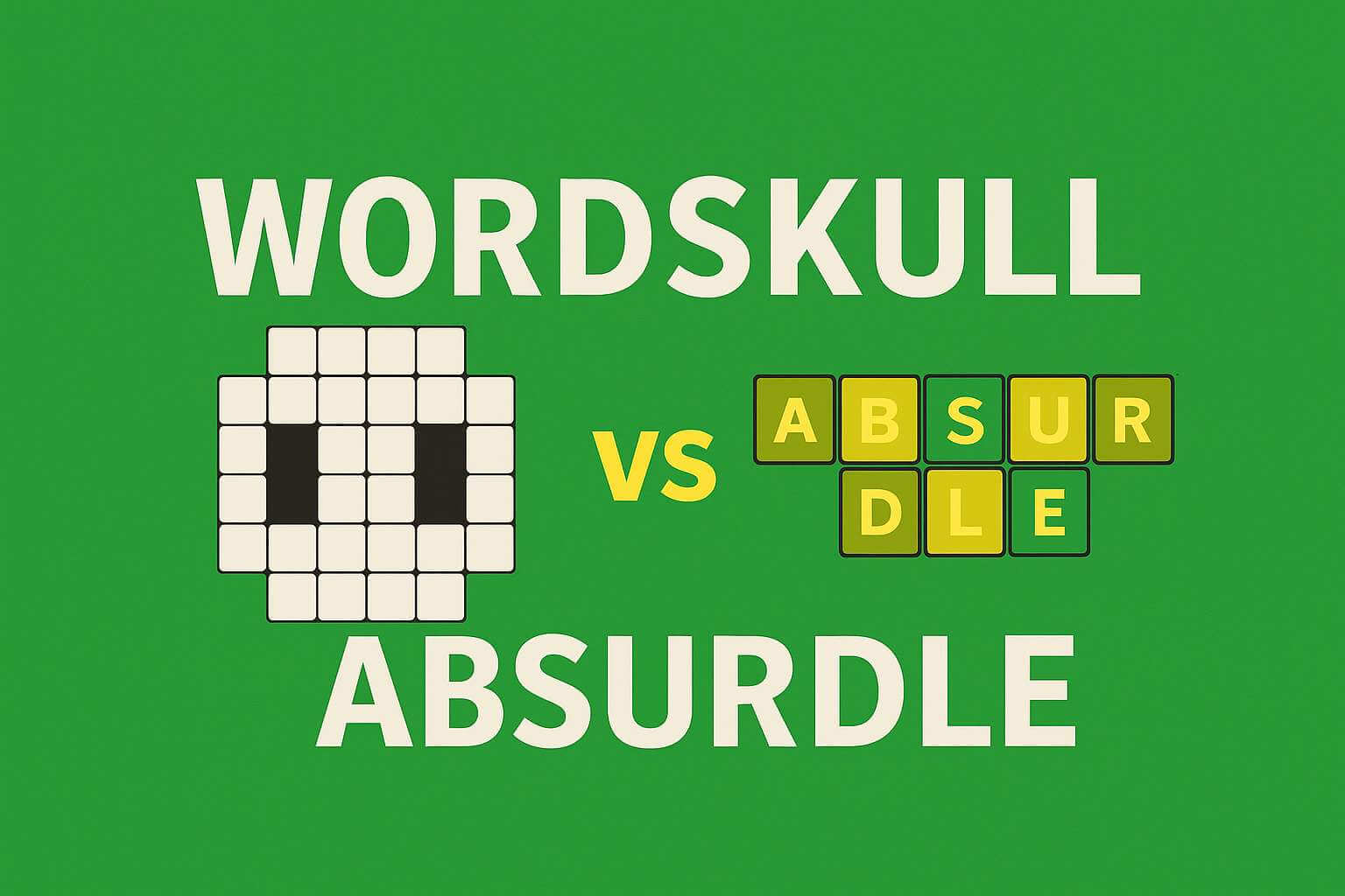 Comparison of WordSkull’s progression system and Absurdle’s adversarial word shuffling